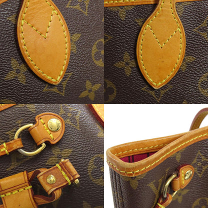 ルイヴィトン M41245 ネヴァーフルPM トートバッグ モノグラムキャンバス レディース 【中古】【LOUIS VUITTON】