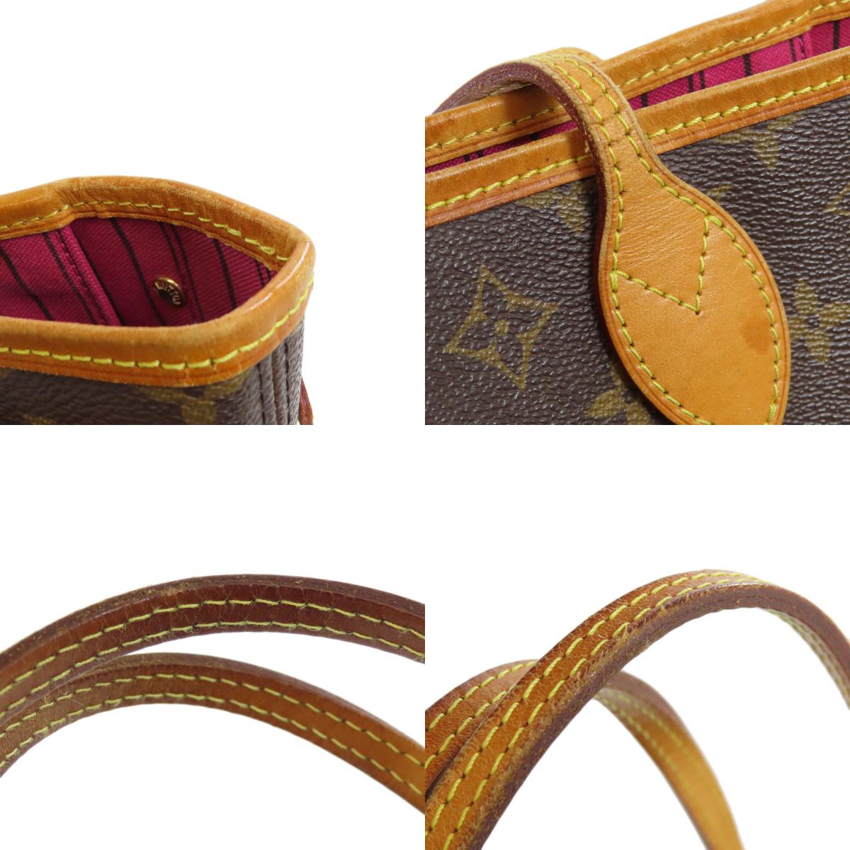 ルイヴィトン M41245 ネヴァーフルPM トートバッグ モノグラムキャンバス レディース 【中古】【LOUIS VUITTON】