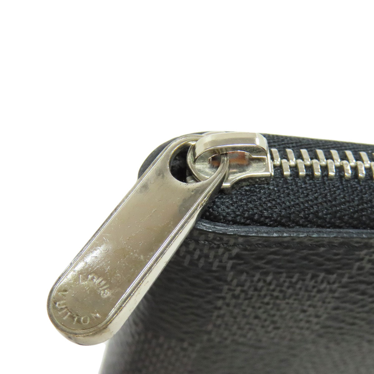 LOUIS VUITTON N63076 Zippy coin purse coin purse Damier canvas Ladies [Used]