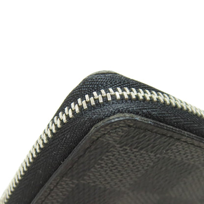 LOUIS VUITTON N63076 Zippy coin purse coin purse Damier canvas Ladies [Used]