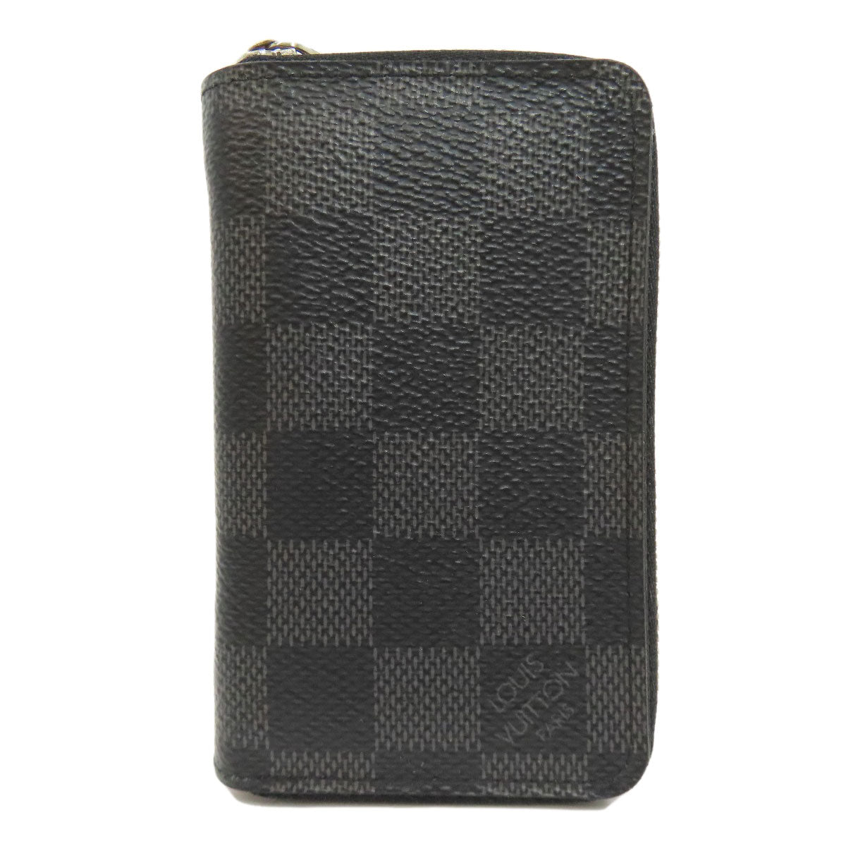 LOUIS VUITTON N63076 Zippy coin purse coin purse Damier canvas Ladies [Used]