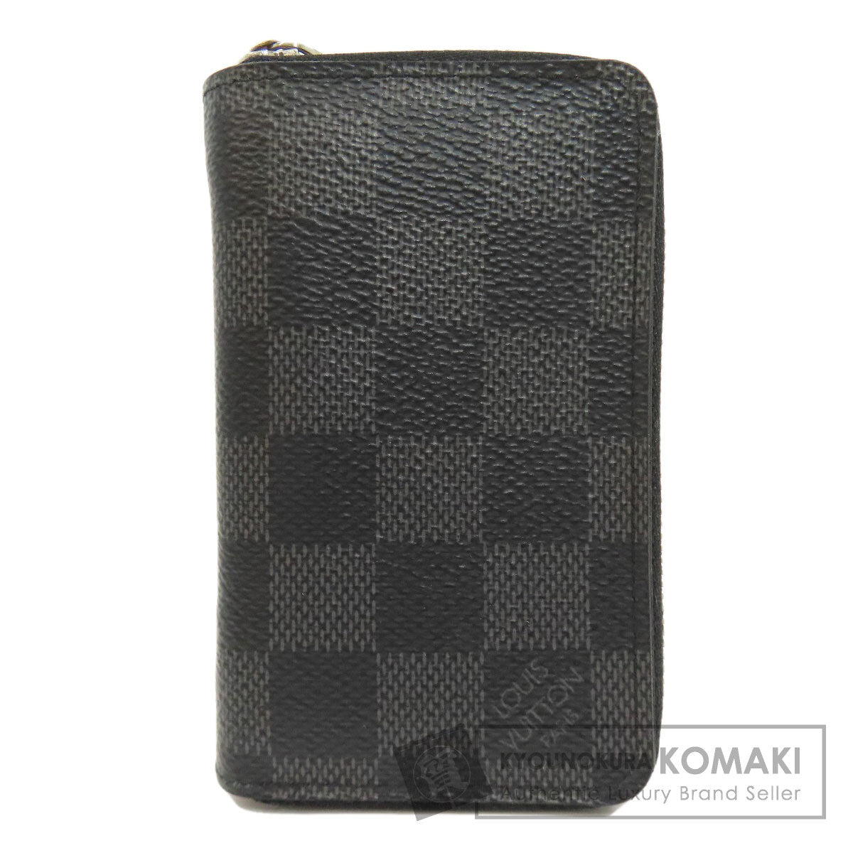 LOUIS VUITTON N63076 Zippy coin purse coin purse Damier canvas Ladies [Used]