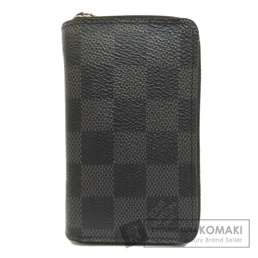 LOUIS VUITTON N63076 Zippy coin purse coin purse Damier canvas Ladies [Used]