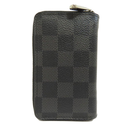 LOUIS VUITTON N63076 Zippy coin purse coin purse Damier canvas Ladies [Used]