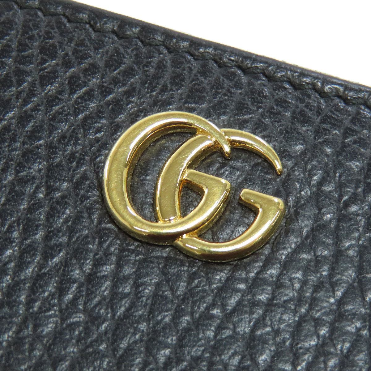 GUCCI  456117 Long wallet (with coin pocket) GG Marmont Leather Ladies