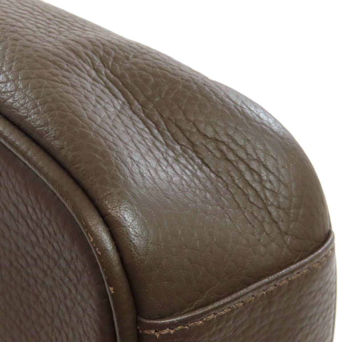 BURBERRY logo Shoulder Bag Leather Ladies [Used]