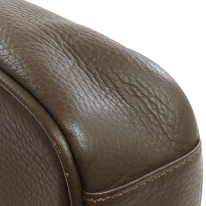 BURBERRY logo Shoulder Bag Leather Ladies [Used]