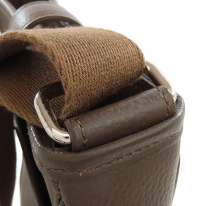 BURBERRY logo Shoulder Bag Leather Ladies [Used]