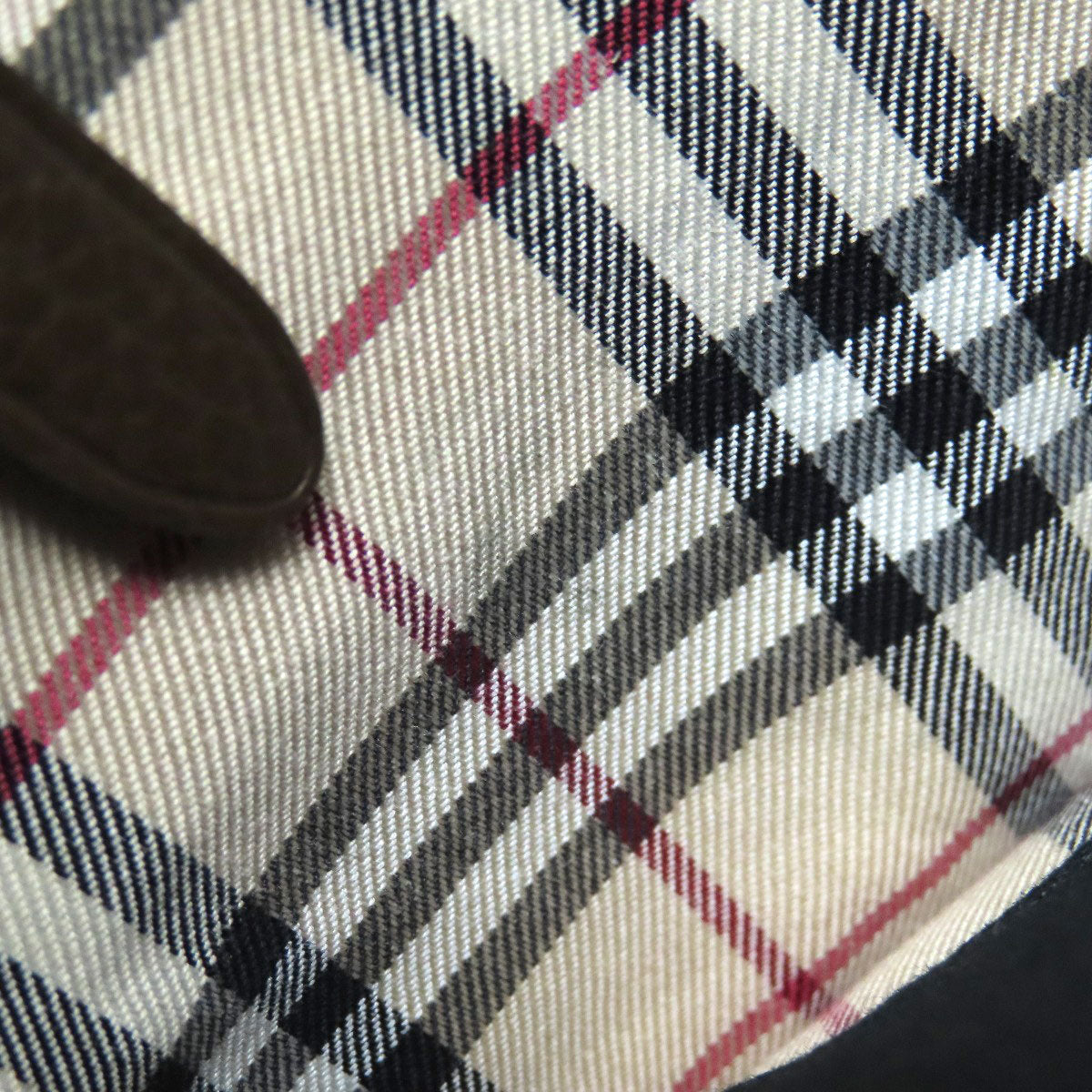 BURBERRY logo Shoulder Bag Leather Ladies [Used]