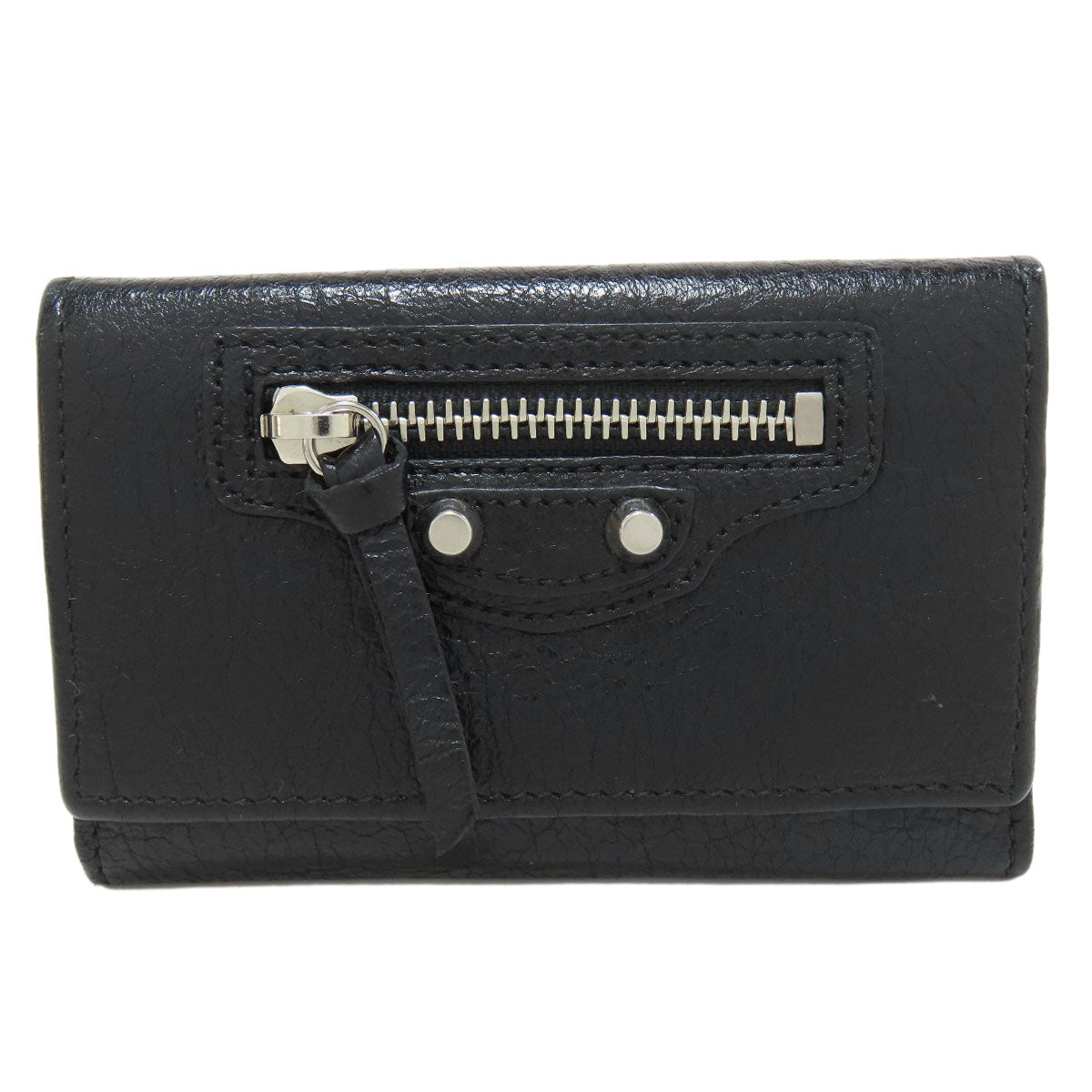 BALENCIAGA 477450 Classic key holder Leather Ladies [Used]
