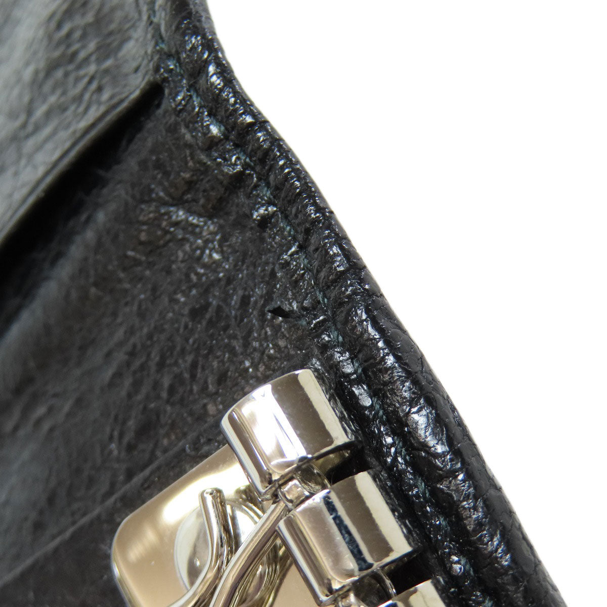 BALENCIAGA 477450 Classic key holder Leather Ladies [Used]