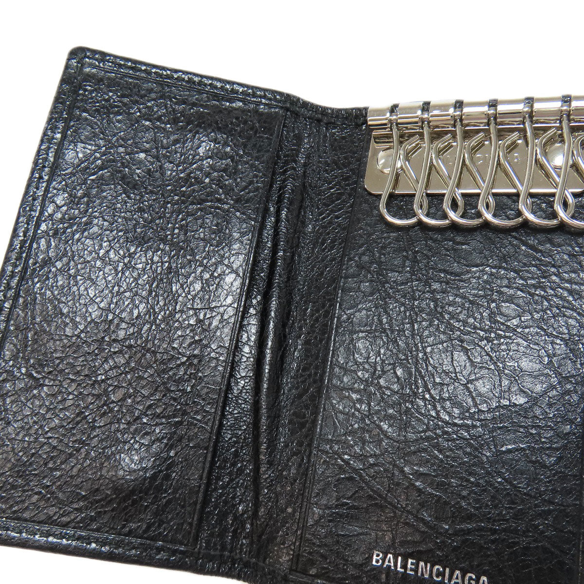 BALENCIAGA 477450 Classic key holder Leather Ladies [Used]