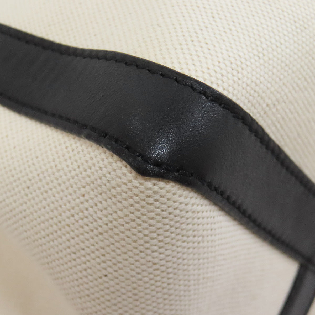 VALENTINO Logo studs Tote Bag Canvas Ladies [Used]