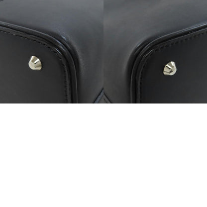 BURBERRY logo Handbag Leather Ladies [Used]