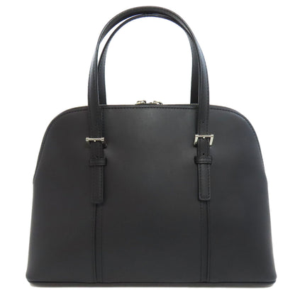 BURBERRY logo Handbag Leather Ladies [Used]