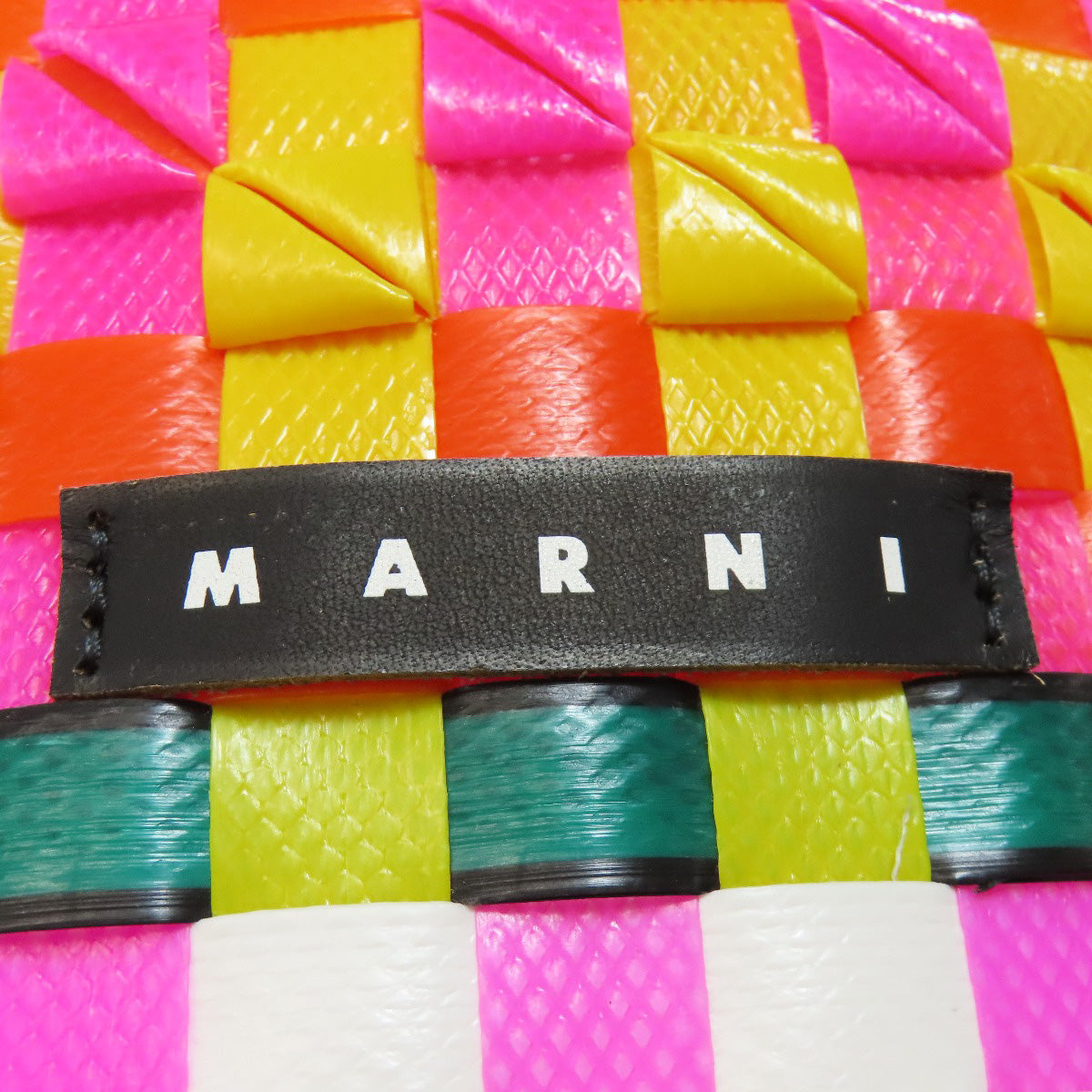 MARNI logo Handbag polypropylene Ladies [Used]