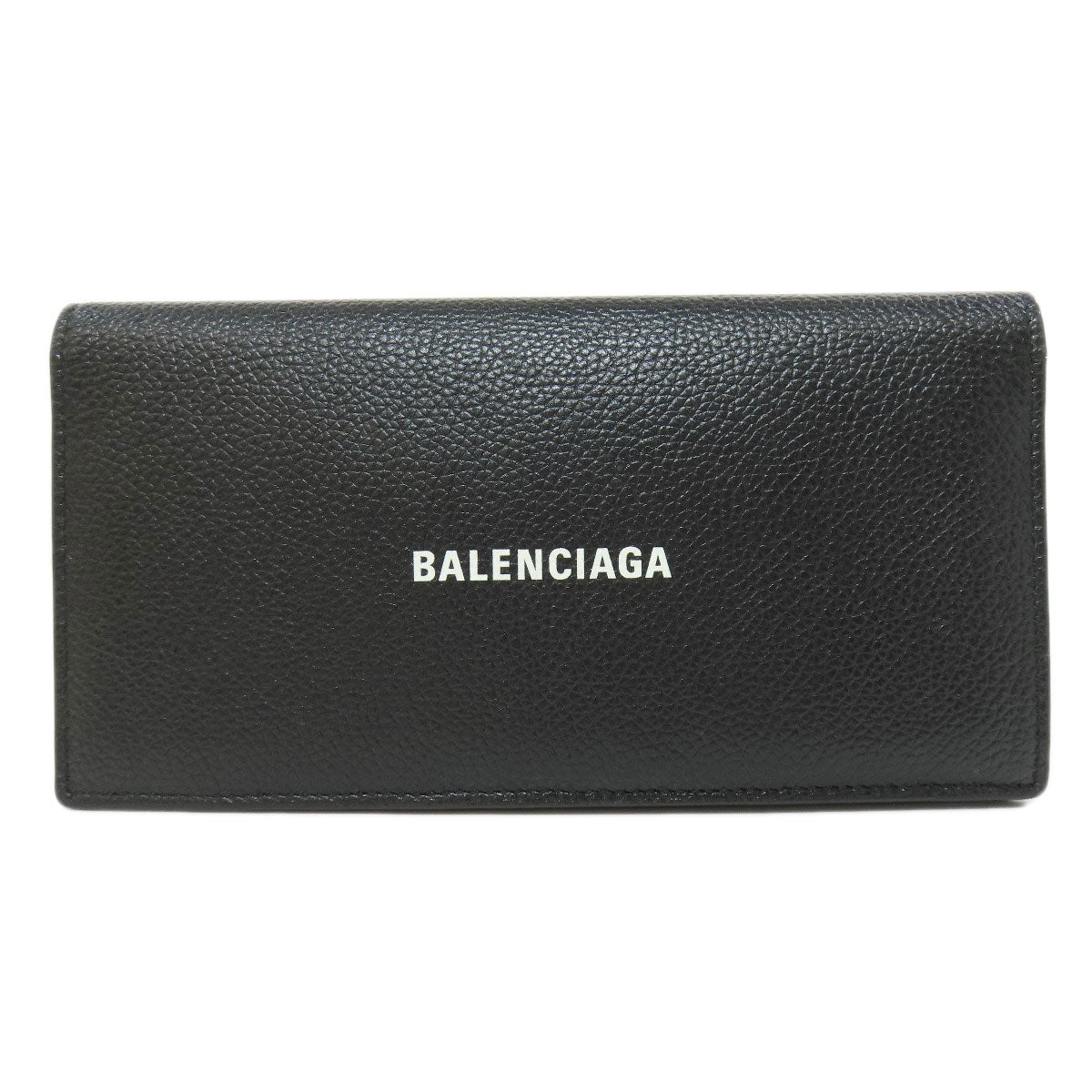 BALENCIAGA  594692 Long wallet (with coin pocket) logo Leather Ladies