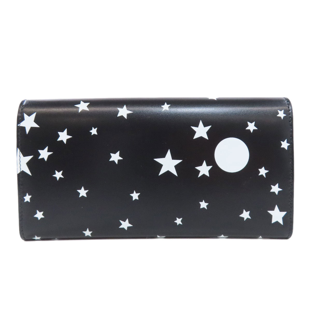 BALENCIAGA  499207 Long wallet (with coin pocket) Paper Star Motif Leather Ladies