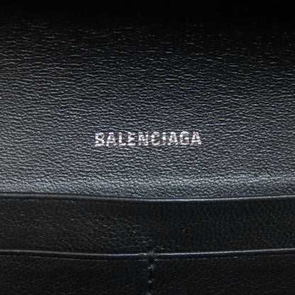 BALENCIAGA  499207 Long wallet (with coin pocket) Paper Star Motif Leather Ladies