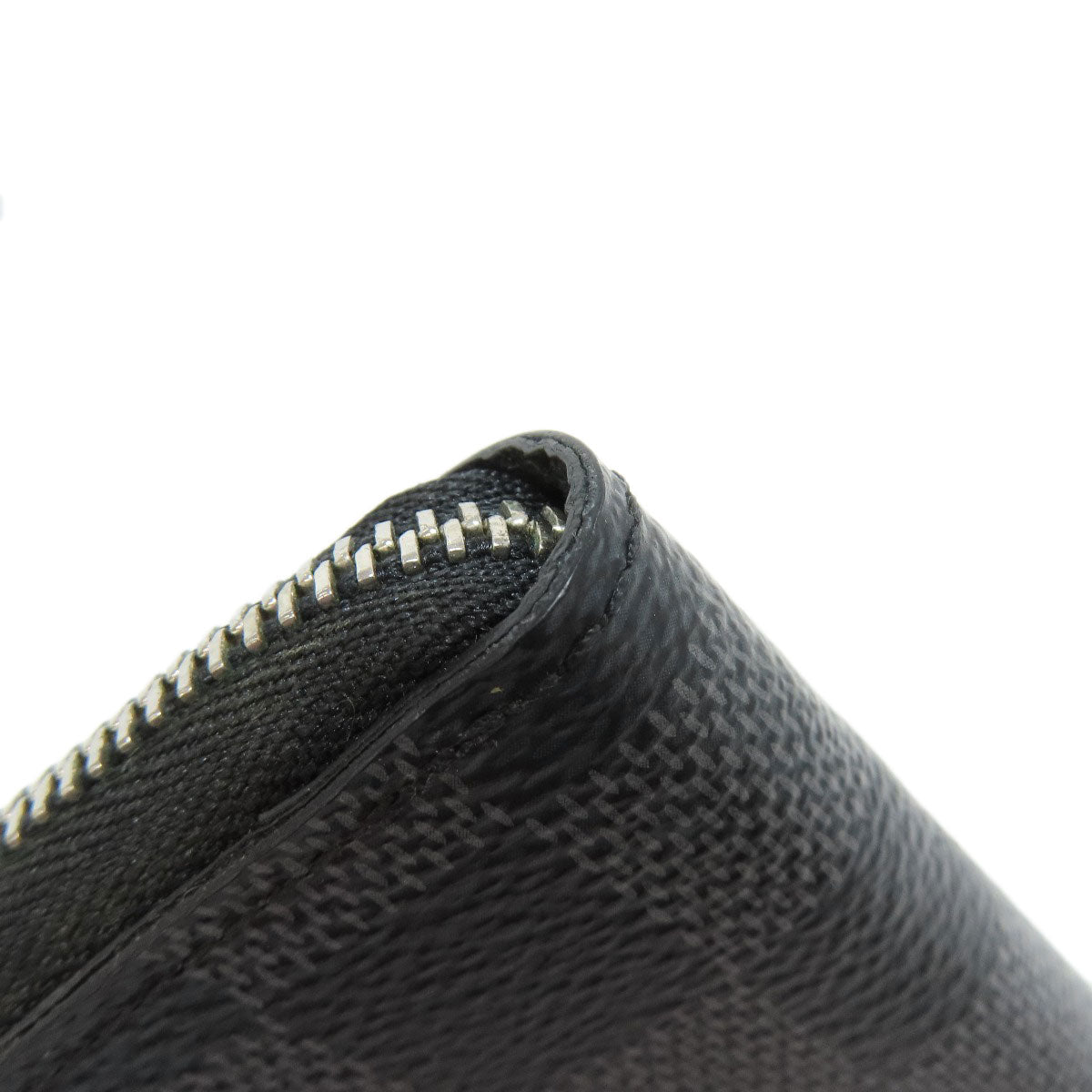 LOUIS VUITTON N63076 Zippy coin purse coin purse Damier canvas mens [Used]