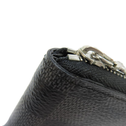 LOUIS VUITTON N63076 Zippy coin purse coin purse Damier canvas mens [Used]