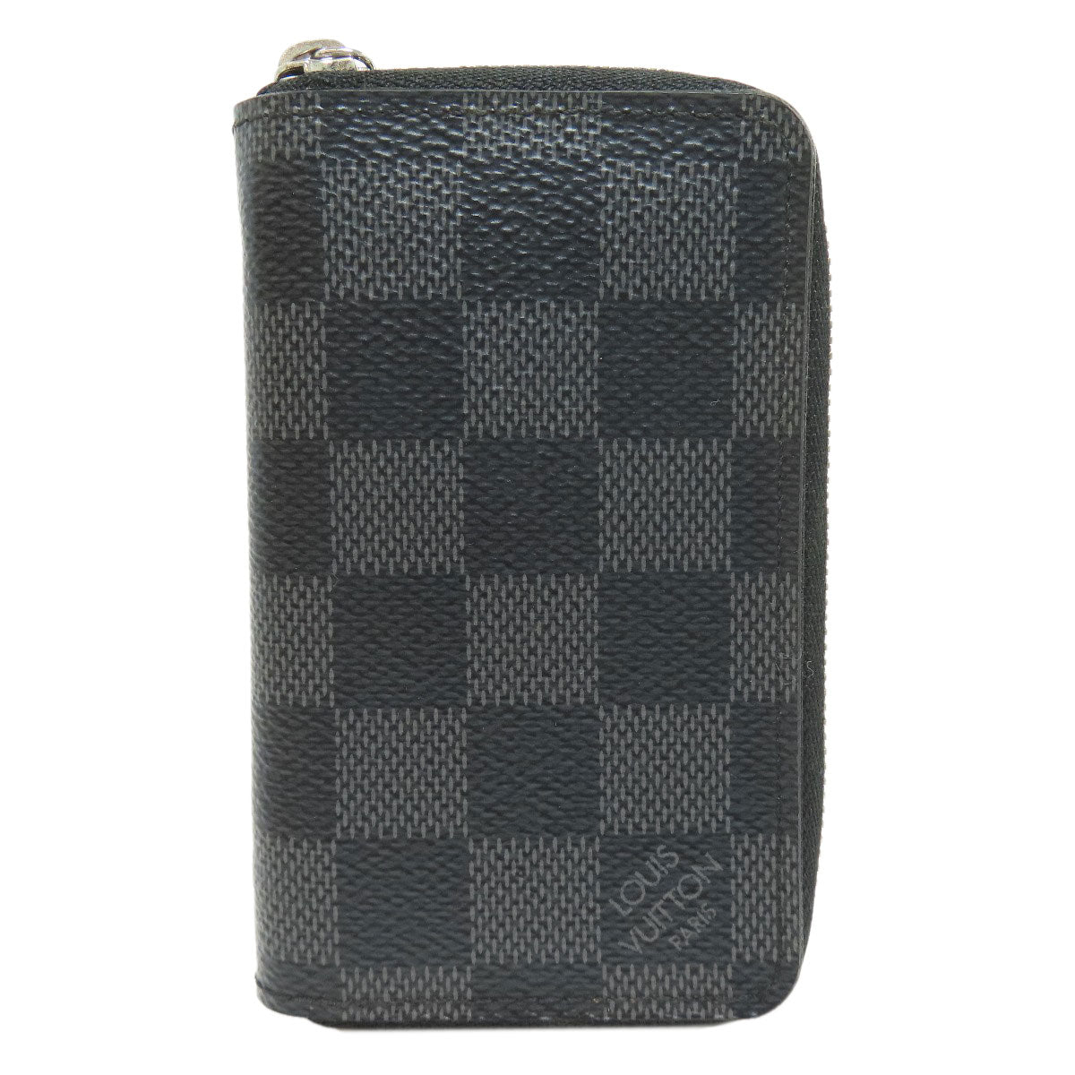 LOUIS VUITTON N63076 Zippy coin purse coin purse Damier canvas mens [Used]
