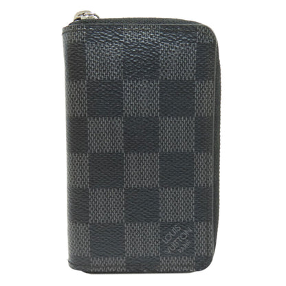 LOUIS VUITTON N63076 Zippy coin purse coin purse Damier canvas mens [Used]