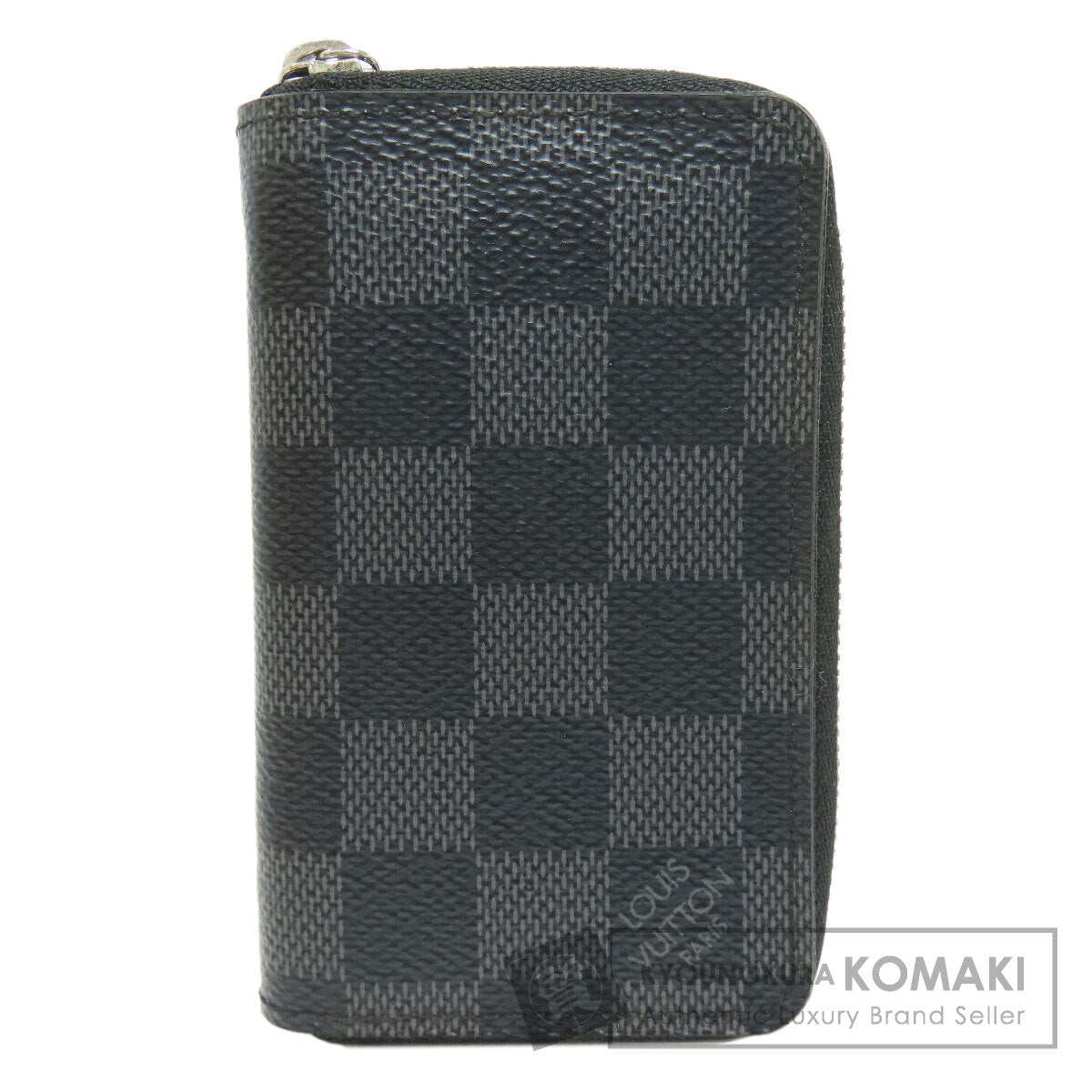 LOUIS VUITTON N63076 Zippy coin purse coin purse Damier canvas mens [Used]