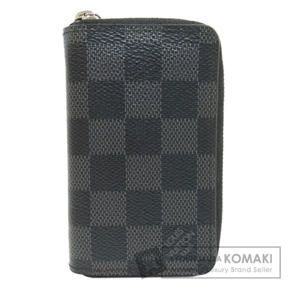 LOUIS VUITTON N63076 Zippy coin purse coin purse Damier canvas mens [Used]