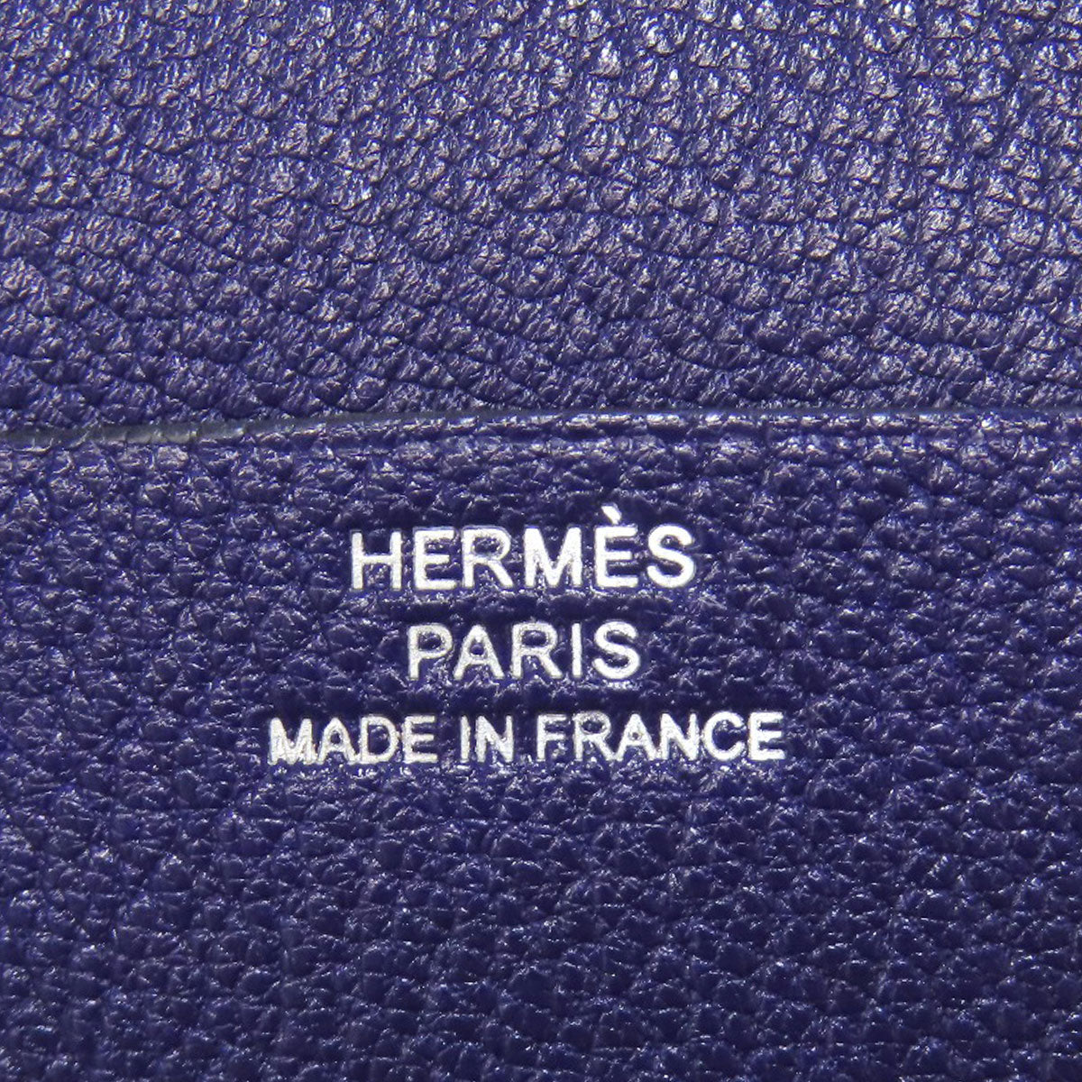 HERMES   coin purse In-the-Loop SilverHardware Chevre Ladies