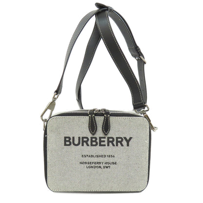 BURBERRY   Shoulder Bag logo Canvas Ladies