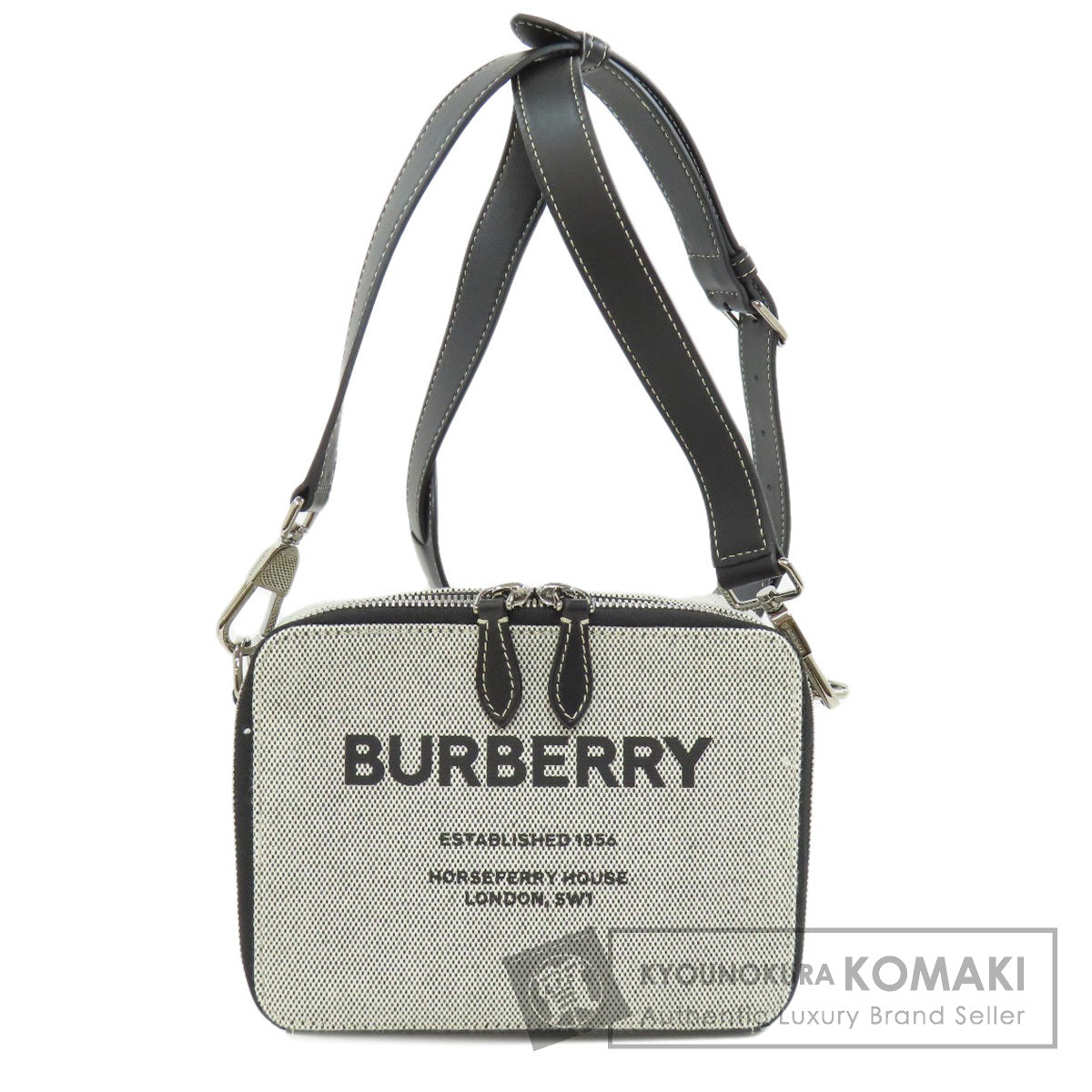 BURBERRY   Shoulder Bag logo Canvas Ladies