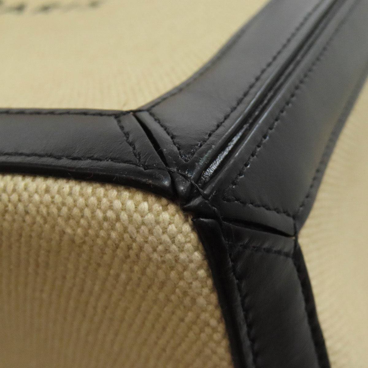 CELINE logo Tote Bag Canvas Ladies [Used]