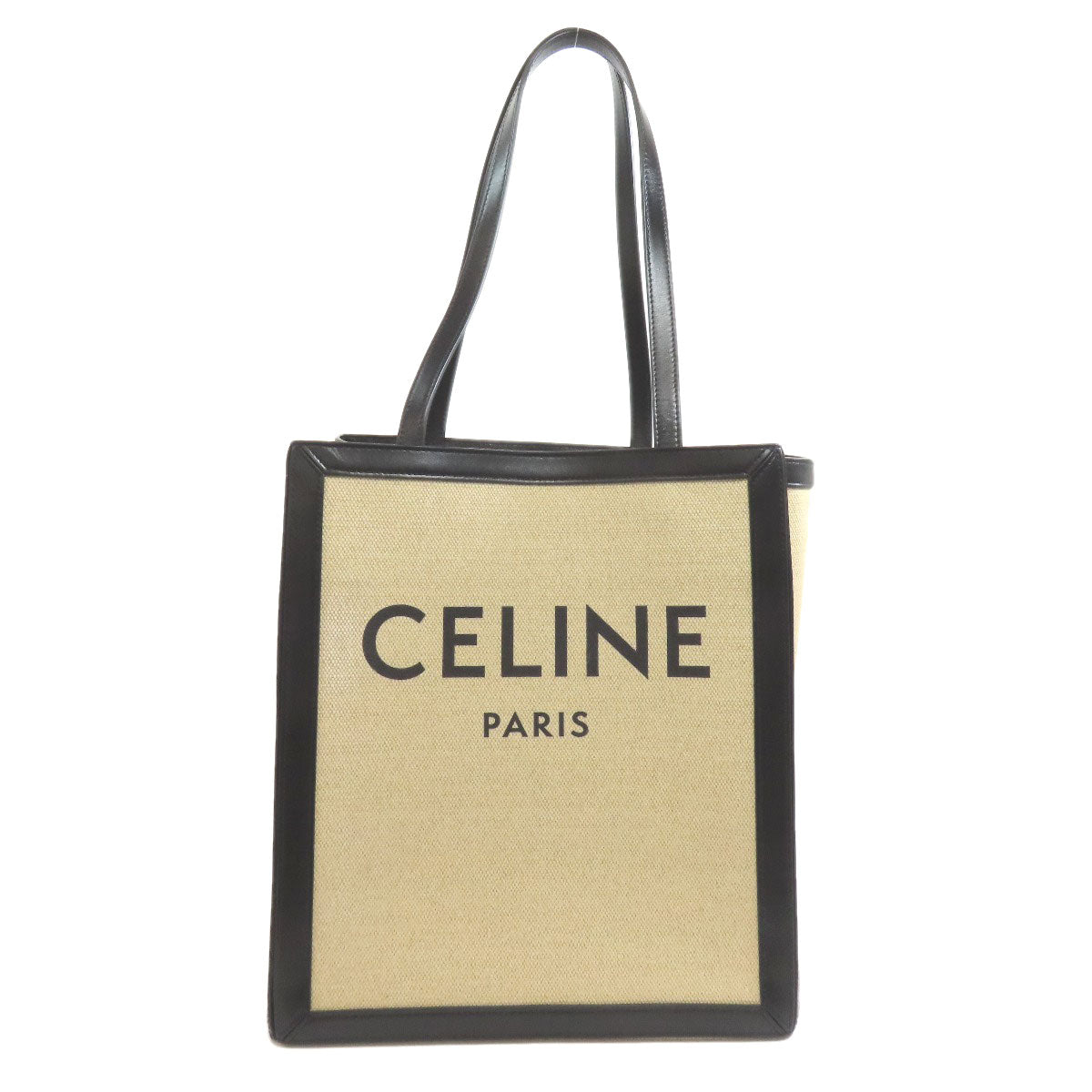 CELINE logo Tote Bag Canvas Ladies [Used]