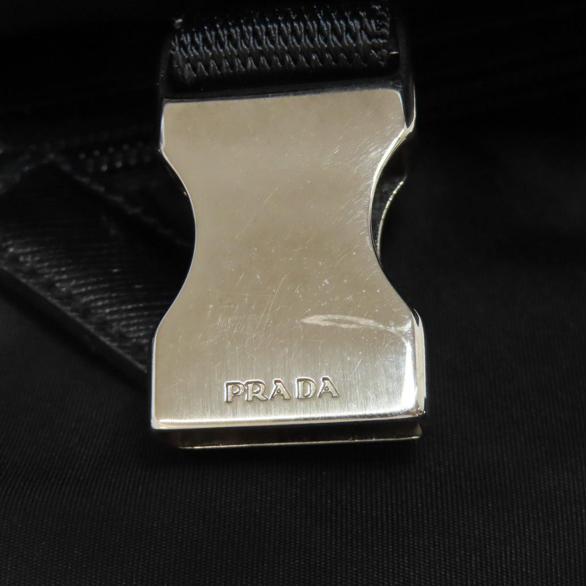 PRADA   Shoulder Bag Logo Hardware Nylon Ladies