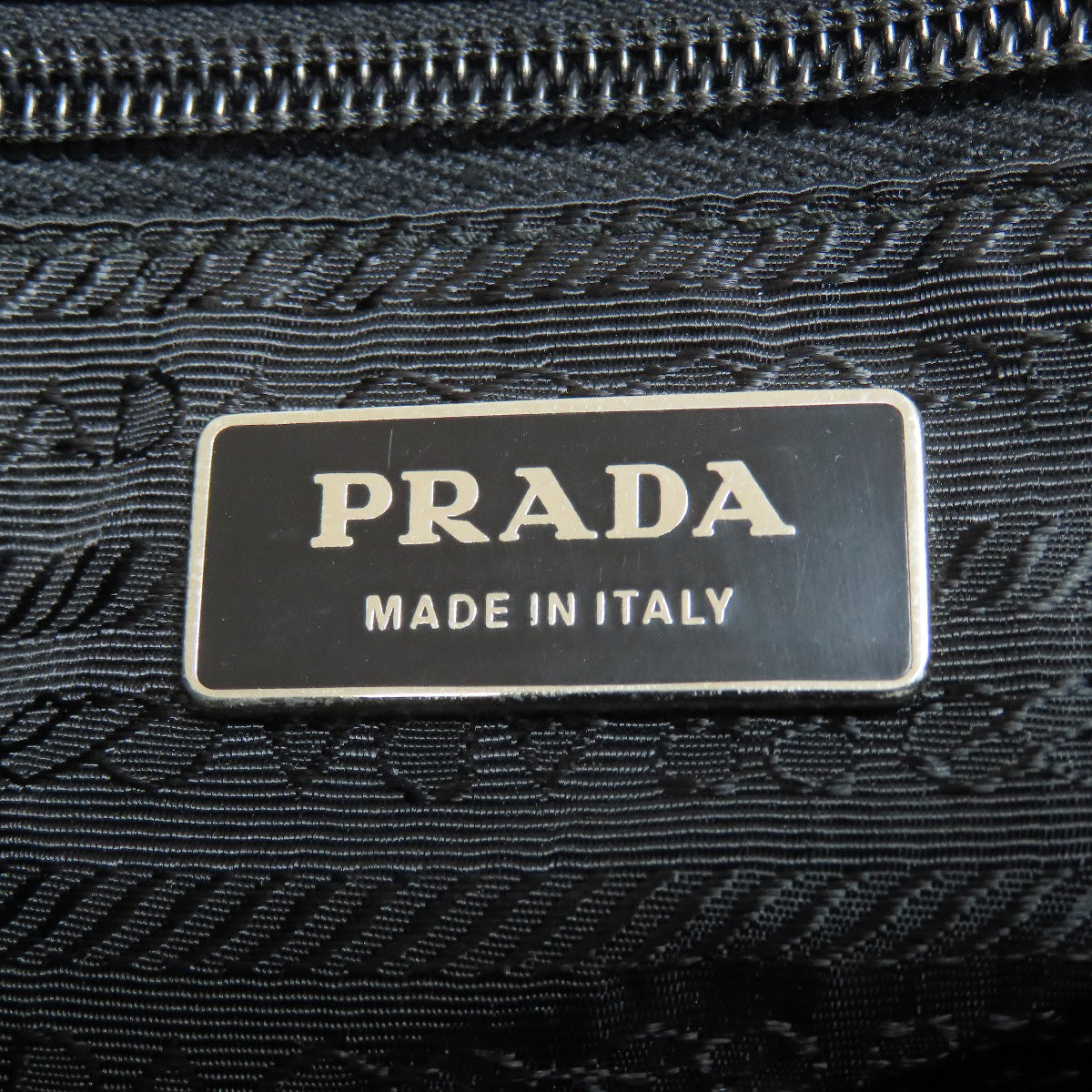 PRADA   Shoulder Bag Logo Hardware Nylon Ladies