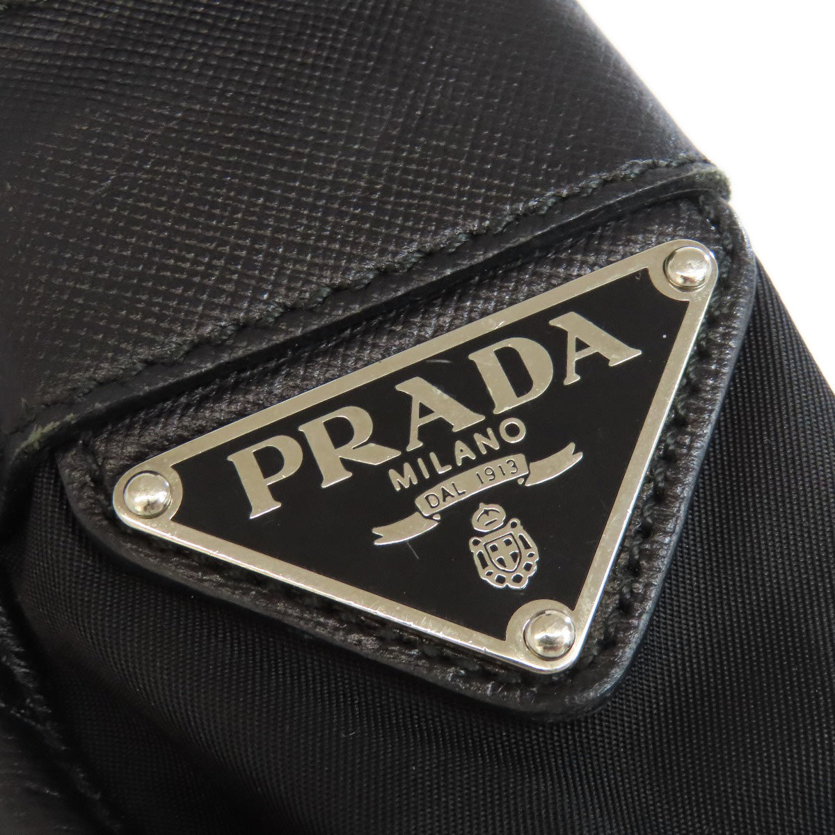 PRADA   Shoulder Bag Logo Hardware Nylon Ladies