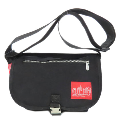 Manhattan Portage   Shoulder Bag logo Canvas Ladies