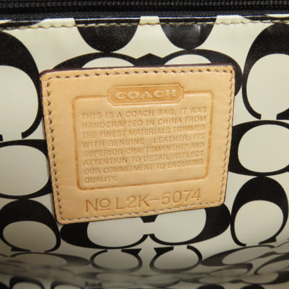 COACH  5074 Tote Bag logo Nylon Ladies