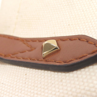 Jimmy Choo logo Tote Bag Canvas Ladies [Used]