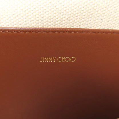 Jimmy Choo logo Tote Bag Canvas Ladies [Used]