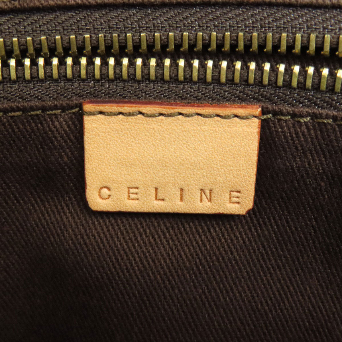 CELINE   Handbag Macadam pattern PVC Ladies