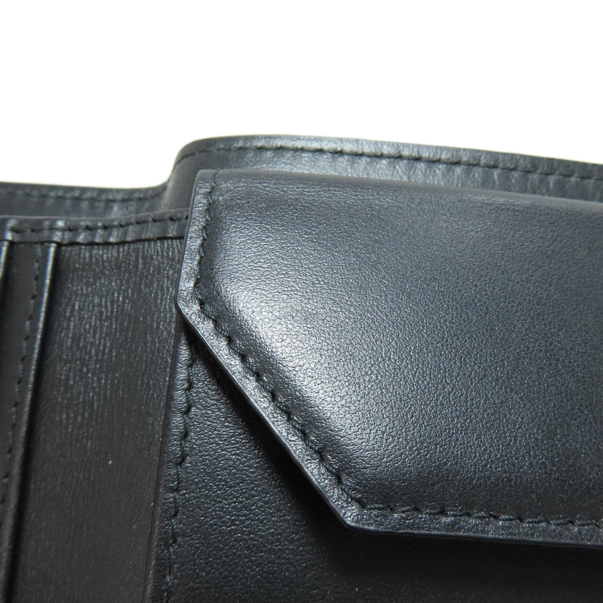 Jimmy Choo Star motif Bifold Wallet with Coin Pocket Leather Ladies [Used]