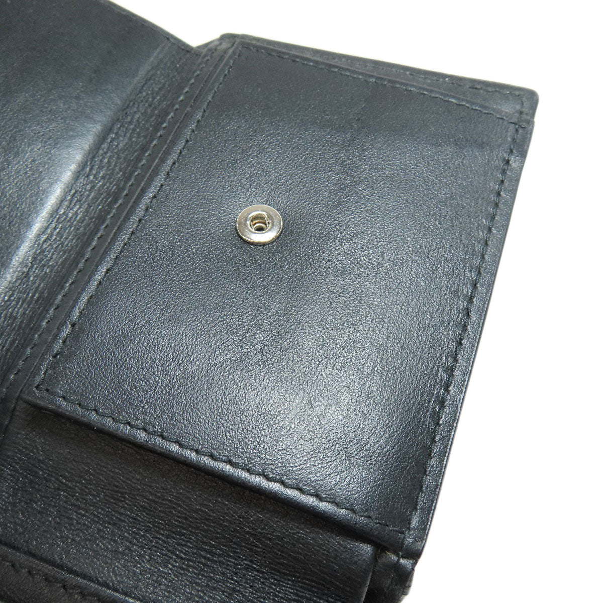 Jimmy Choo Star motif Bifold Wallet with Coin Pocket Leather Ladies [Used]