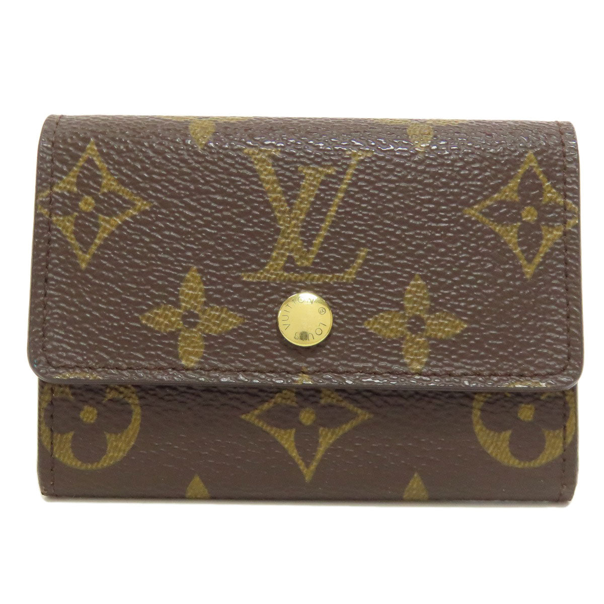 LOUIS VUITTON  M61930 coin purse Portonet Plat Monogram canvas Ladies