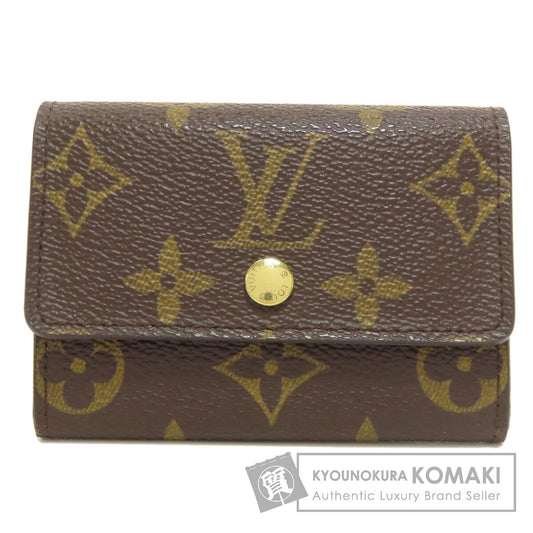 LOUIS VUITTON  M61930 coin purse Portonet Plat Monogram canvas Ladies