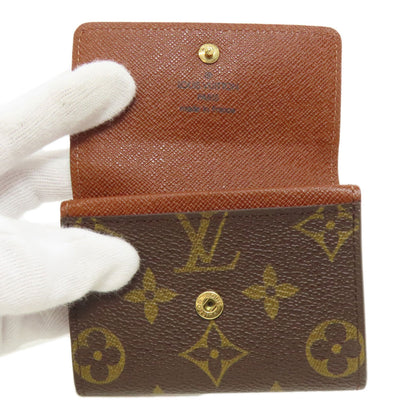 LOUIS VUITTON  M61930 coin purse Portonet Plat Monogram canvas Ladies