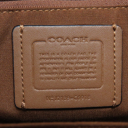 COACH  C6918 Handbag Signature PVC LeatherLadies