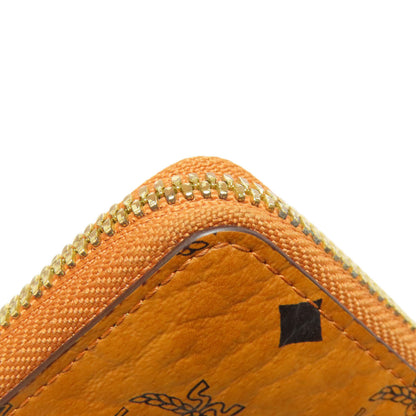 MCM   Long wallet (with coin pocket) Zip Around PVC Ladies