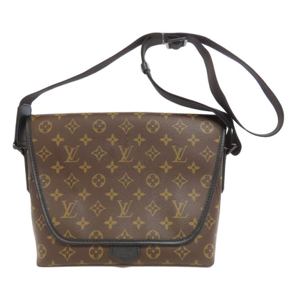 LOUIS VUITTON M45557 Magnetic messenger Shoulder Bag Monogram Macassar Ladies [Used]